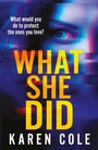 Cover: What She Did - Quercus
