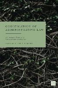 Enlarge image Cover: Codification of Administrative Law - Hart Publishing