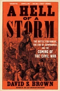 Cover: A Hell of a Storm - Scribner