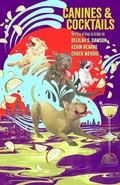 Cover: Canines and Cocktails (Oberon's Meaty Mysteries, #4) - Horned Lark Press