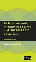 Cover: An Introduction to Information Security and ISO27001:2013 - IT Governance Publishing