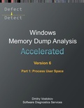 Cover: Accelerated Windows Memory Dump Analysis, Sixth Edition, Part 1, Process User Space - Opentask