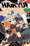 Cover: Haikyu!! (3-in-1 Edition), Vol. 2: Volume 2 - Viz Media, Subs. of Shogakukan Inc