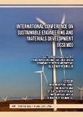 Cover: International Conference on Sustainable Engineering and Materials Development (ICSEMD) - Trans Tech Publications Ltd