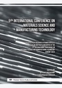 Cover: 5th International Conference on Materials Science and Manufacturing Technology - Trans Tech Publications Ltd