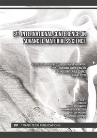 Enlarge image Cover: 6th International Conference on Advanced Materials Science - Trans Tech Publications Ltd
