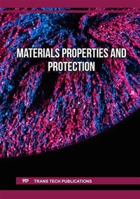 Abbildung von: Materials Properties and Protection - Trans Tech Publications Ltd