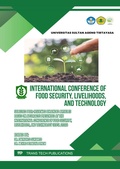 Cover: International Conference of Food Security, Livelihoods, and Technology - Trans Tech Publications Ltd