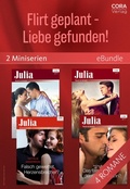 Cover: Flirt geplant - Liebe gefunden! (2 hei&szlig;e Miniserien) - CORA Verlag