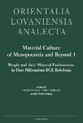 Cover: Material Culture of Mesopotamia and Beyond 1 - Peeters Publishers