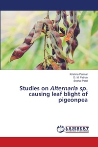Enlarge image Cover: Studies on Alternaria sp. causing leaf blight of pigeonpea - LAP Lambert Academic Publishing