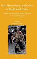 Cover: Fear, Heterodoxy, and Crime in Traditional China - Brill