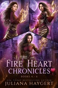Cover: The Fire Heart Chronicles Books 4 to 6 - Dark Witch Press LLC