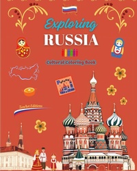 Abbildung von: Exploring Russia - Cultural Coloring Book - Creative Designs of Russian Symbols - Blurb