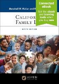Abbildung von: California Family Law - Aspen Publishing