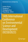 Cover: 14th International Conference on Environmental Science and Development (ICESD2023) - Springer