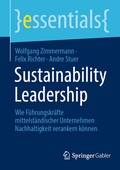 Cover: Sustainability Leadership - Springer Gabler