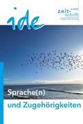Cover: Sprache(n) und Zugeh&ouml;rigkeiten - Studien Verlag