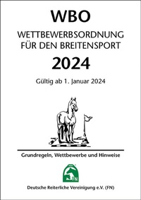 Abbildung von: Wettbewerbsordnung für den Breitensport 2024 - FN Verlag