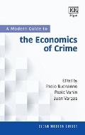 Cover: A Modern Guide to the Economics of Crime - Edward Elgar Publishing