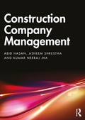 Cover: Construction Company Management - Routledge