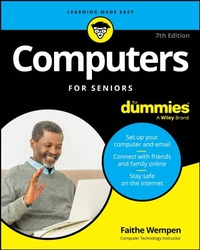 Enlarge image Cover: Computers For Seniors For Dummies - Wiley