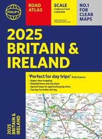 Abbildung von: 2025 Philip's Road Atlas Britain and Ireland - Philip's