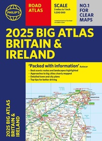 Abbildung von: 2025 Philip's Big Road Atlas of Britain & Ireland - Philip's