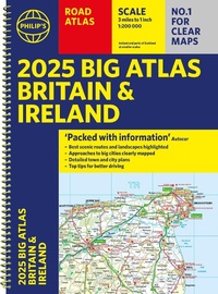 Abbildung von: 2025 Philip's Big Road Atlas of Britain & Ireland - Philip's