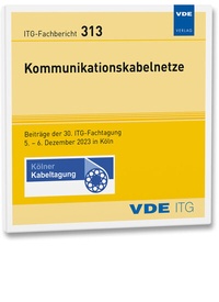 Abbildung von: ITG-Fb. 313: Kommunikationskabelnetze - VDE Verlag