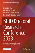 Cover: BUiD Doctoral Research Conference 2023 - Springer