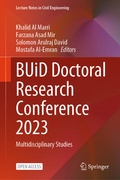 Cover: BUiD Doctoral Research Conference 2023 - Springer