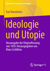 Abbildung von: Ideologie und Utopie - Springer VS