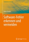 Cover: Software-Fehler erkennen und vermeiden - Springer Vieweg
