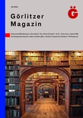 Cover: G&ouml;rlitzer Magazin 35 - Verlag Gunter Oettel