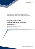 Cover: Digitale Pioniere als Schl&uuml;sselakteure l&auml;ndlicher Governance - Universit&auml;tsverlag Potsdam
