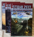 Cover: STAHLZEIT B&auml;nde 4-6: Abwehrschlacht Normandie - Himmlers gro&szlig;e Stunde - Raketenkrieg - HJB
