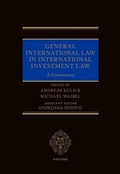 Cover: General International Law in International Investment Law - OUP eBook