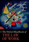 Cover: The Oxford Handbook of the Law of Work - Oxford University Press