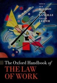 Enlarge image Cover: The Oxford Handbook of the Law of Work - Oxford University Press