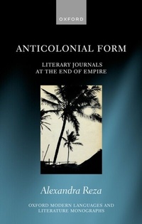 Bild: Anticolonial Form - OUP eBook
