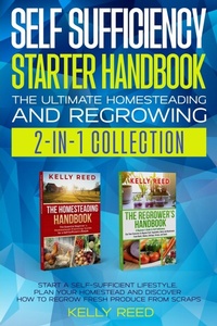 Enlarge image Cover: Self Sufficiency Starter Handbook - The Ultimate Homesteading and Regrowing Collection - Lakenzie Publishing