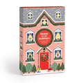 Cover: Home for the Holidays 500 Piece Advent Puzzle Calendar - Galison