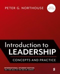 Cover: Introduction to Leadership - International Student Edition - SAGE Publications Inc