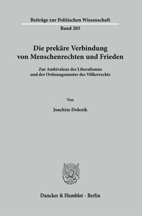 Abbildung von: Die prekäre Verbindung von Menschenrechten und Frieden. - fibre