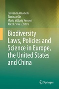 Cover: Biodiversity Laws, Policies and Science in Europe, the United States and China - Springer