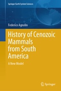 Cover: History of Cenozoic Mammals from South America - Springer