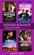 Cover: Modern Romance August 2024 Books 1-4 - HarperCollins