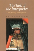 Cover: The Task of the Interpreter - Princeton University Press