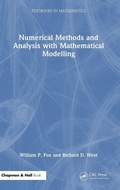 Cover: Numerical Methods and Analysis with Mathematical Modelling - Chapman & Hall/CRC